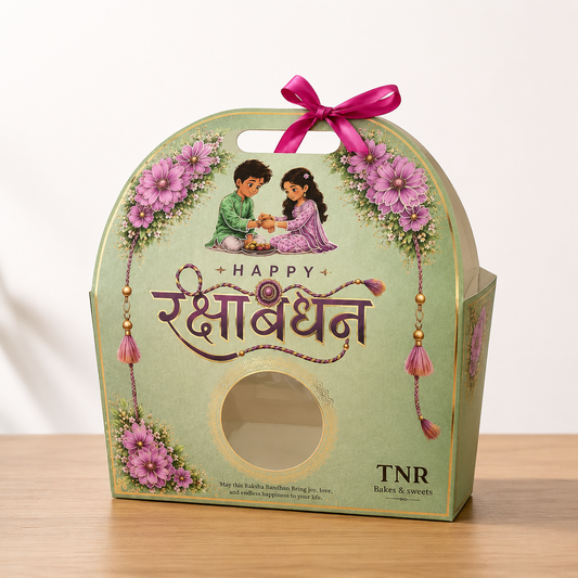 Raksha Bandhan Celebration Hamper | Sweets, Snacks & Dry Fruits Gift Box