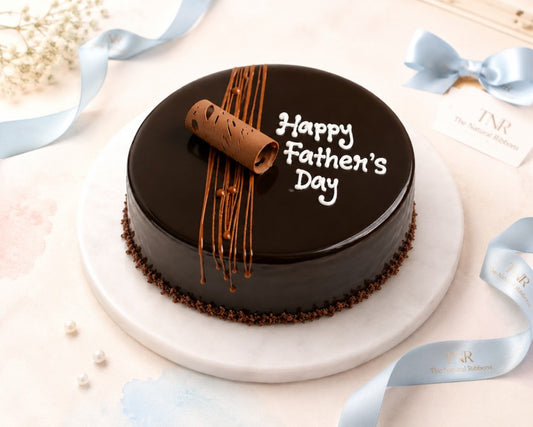Father's day chocolate cake