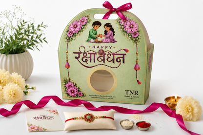 Raksha Bandhan Celebration Hamper | Sweets, Snacks & Dry Fruits Gift Box