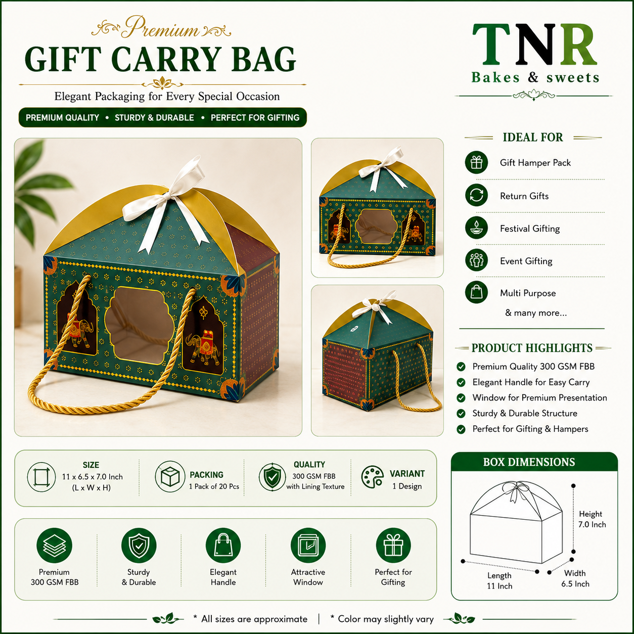 Gift Hamper Carry Bag