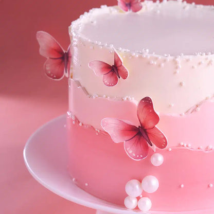Blossoming Butterflies Layer Cake