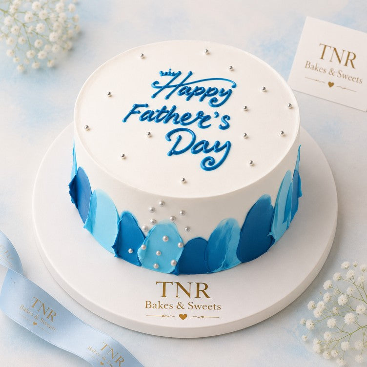 Father's day chocolate cake