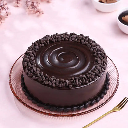 Choco Chip Truffle Cake
