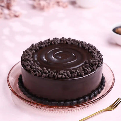 Choco Chip Truffle Cake