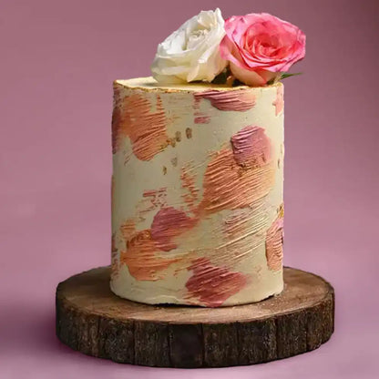 Ethereal Wedding Floral Dream Cake