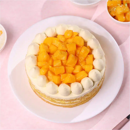 Naked Mango Cake